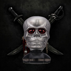 Cross-border waterproof irregular-shaped razor five-blade electric razor bald hair trimmer dropshipping one piece