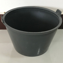 灰色小5A批发牛筋灰桶塑胶水泥桶水泥砂浆桶塑料圆桶水桶建筑灰