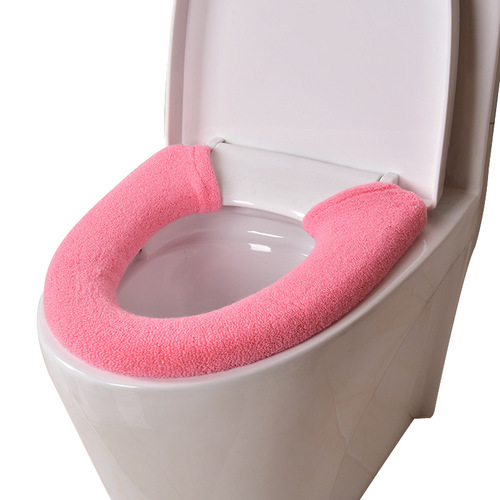 Direct supply button thickened toilet seat cover toilet ring manufacturer wholesale supply multi-color toilet seat cover toilet seat pad