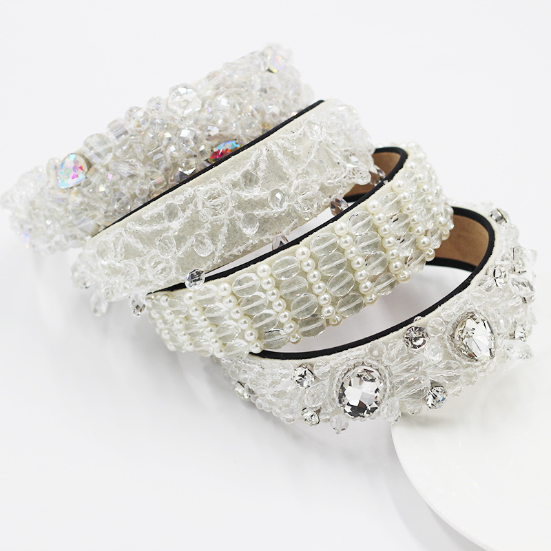 Fashion Crystal Ladies Hair Band Wholesale display picture 1