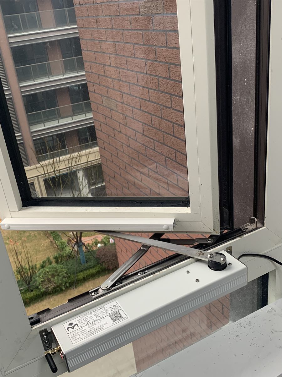 A自家用电动平开窗器滑臂智能家居五金关窗器涂鸦App遥控WIFI远程|ru