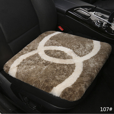 Manufactor supply winter Plush automobile Seat cushion backrest Sheep velvet Seat cushion Square pad Wool car seat