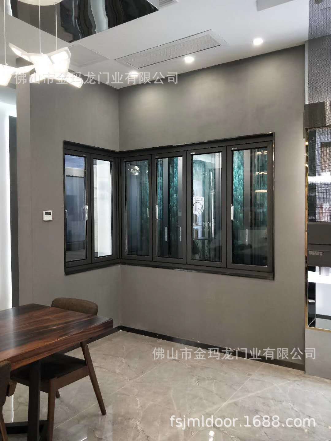 Manufacturers supply 50 about Folding window villa Houses Closed balcony space Open Imported Kaisen Berger parts