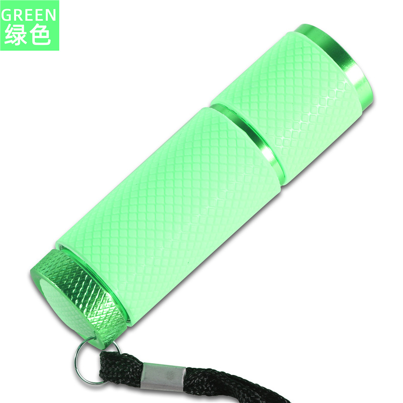 Detector de dinero UV lámpara de detección de máscara de uñas 395nm púrpura fluorescente agente de identificación pluma LED linterna de regalo