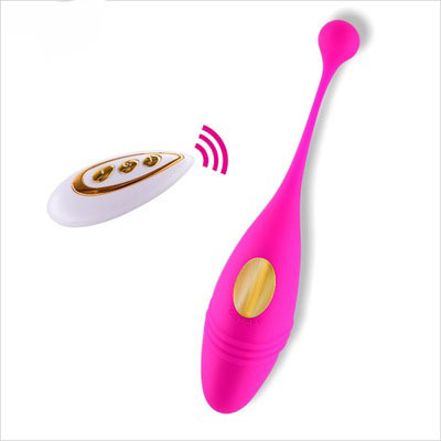 Female Silicone Wearable White Remote Control Wireless Egg Ball Adult Product