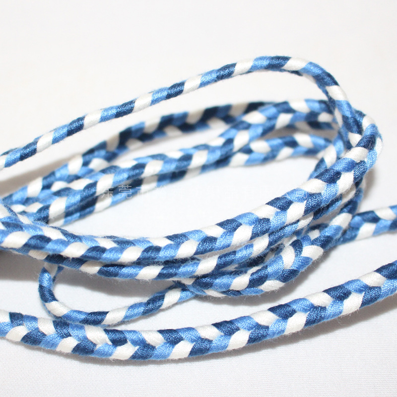 东莞裕舜批发葫芦大小绳弹力松紧绳 6MM发夹针线  颜色可定做