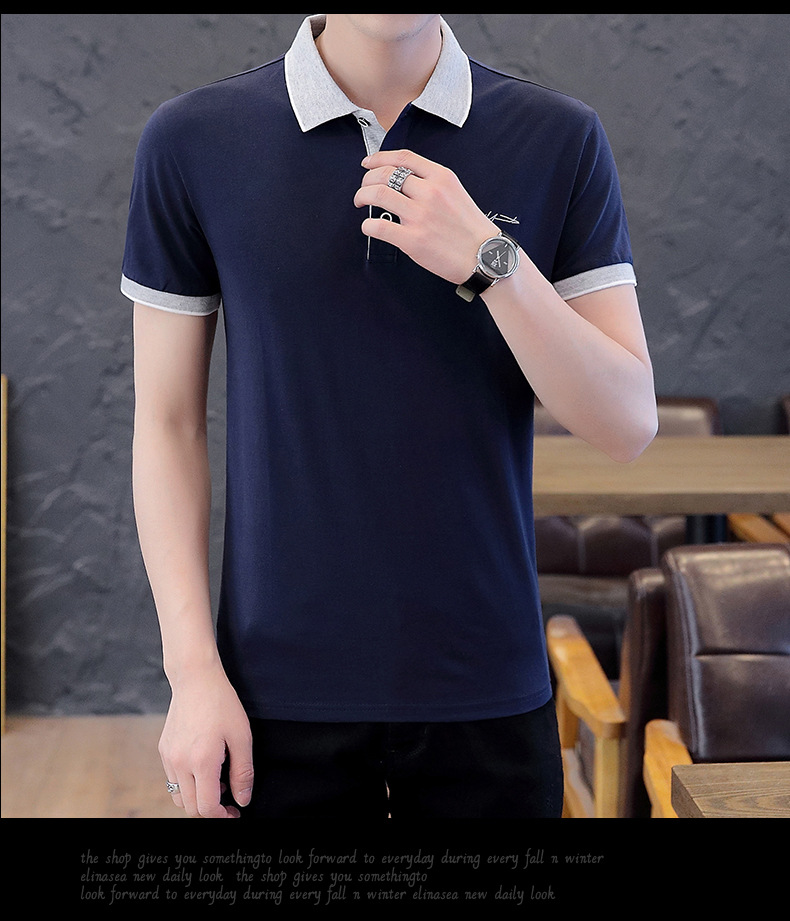 Polo homme en coton - Ref 3442941 Image 44