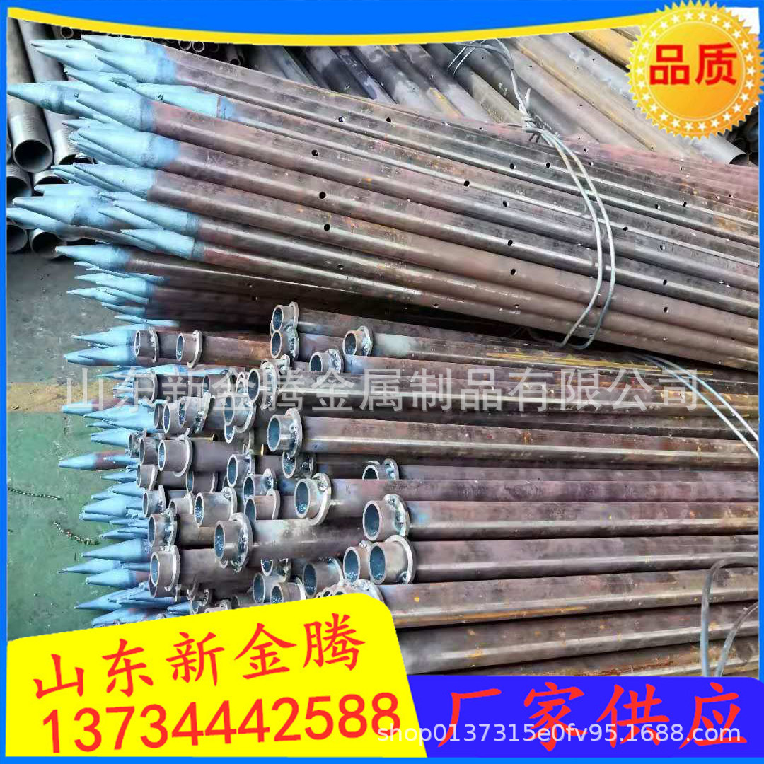 厂家供应25mm32mm桩基压浆注浆管底部注浆一次性注浆管