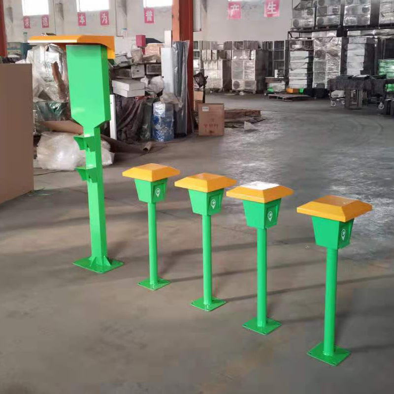 户外小立柱充电桩 电动电瓶车充电桩景观款蘑菇桩充电桩立柱