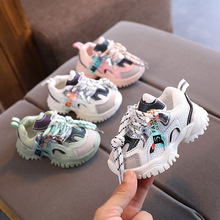 寶寶鞋子2021新款女童運動鞋0-1-2歲3兒童運動鞋春學步鞋一件代發
