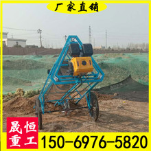 农业植树栽树打桩打洞机 大棚立柱水泥杆地钻挖坑机 小型单人地钻