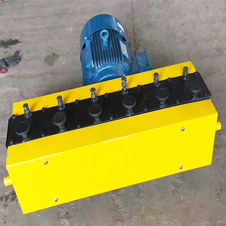 新款2-8轮预应力穿线机 高铁桥梁钢绞线穿束机进线机使用广泛现货