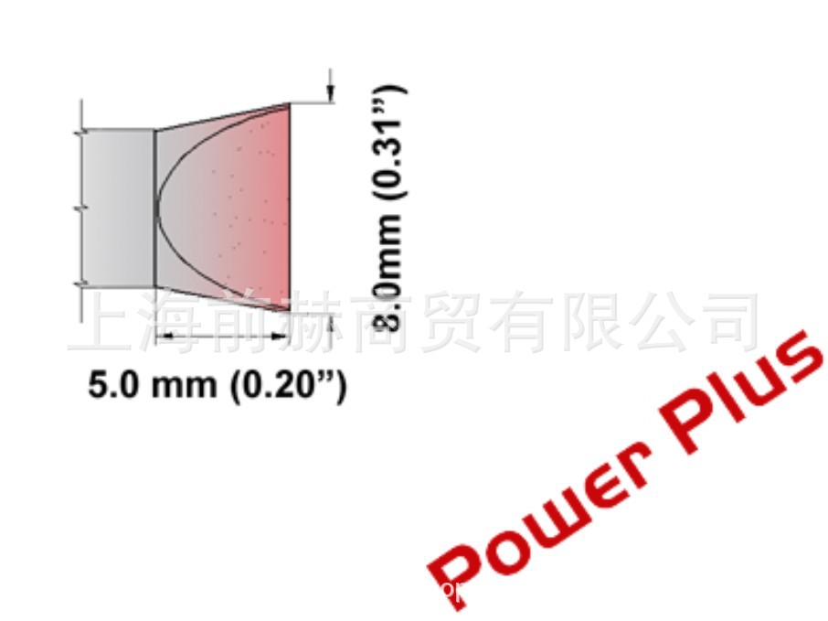 THERMALTRONICS 热魔 M6CH080H 凿型烙铁头