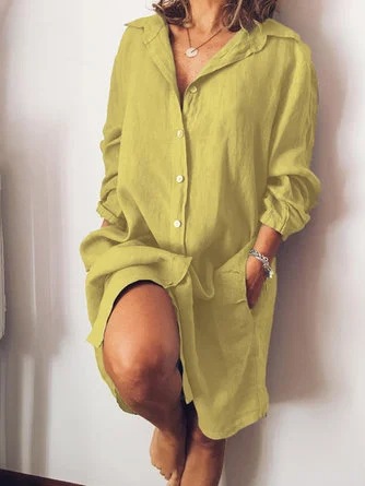 Trendy Long Sleeve Shirt
