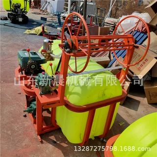 皮带传动四轮打药机 8米展臂小麦喷药机300升打药机