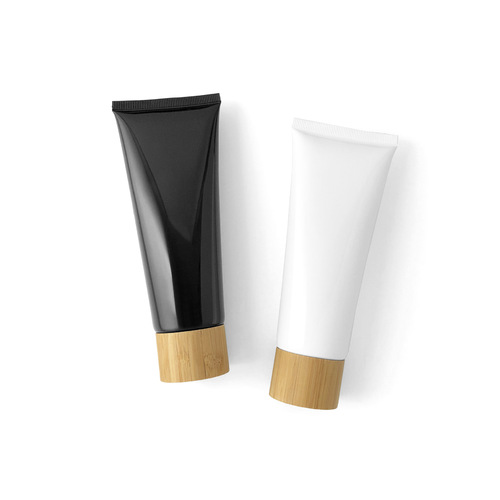 【】Natural bamboo 50g 60g 80g 100g 120g facial cleanser soft tube, cosmetic plastic soft tube