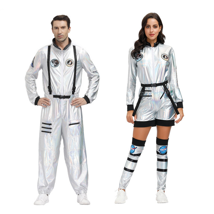 万圣节新款情侣流浪地球同款太空服集体派对cos男女宇航员舞台装