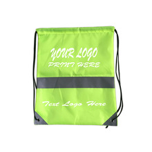 十年厂家定做抽绳背包袋 无纺布尼龙210d涤纶束口双肩背包袋