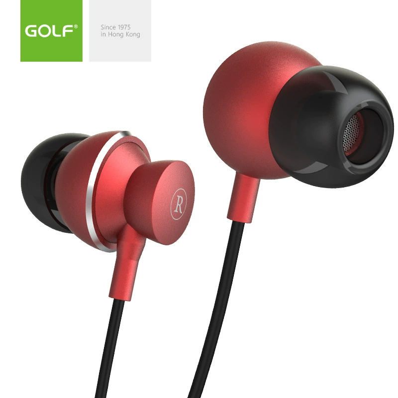 GOLF новые M18 высококачественные металлические стереонаушники с высоким звучанием в ушах, наушники с мощным басом, взрывной вариант