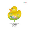 Cartoon realistic hairpins, balloon, airplane, shark, yellow duck solar-powered, wholesale, dolphin, sunflower