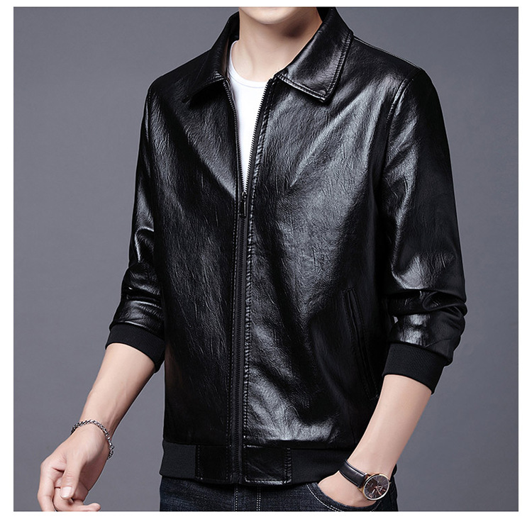 Veste en cuir homme - Ref 3443825 Image 11