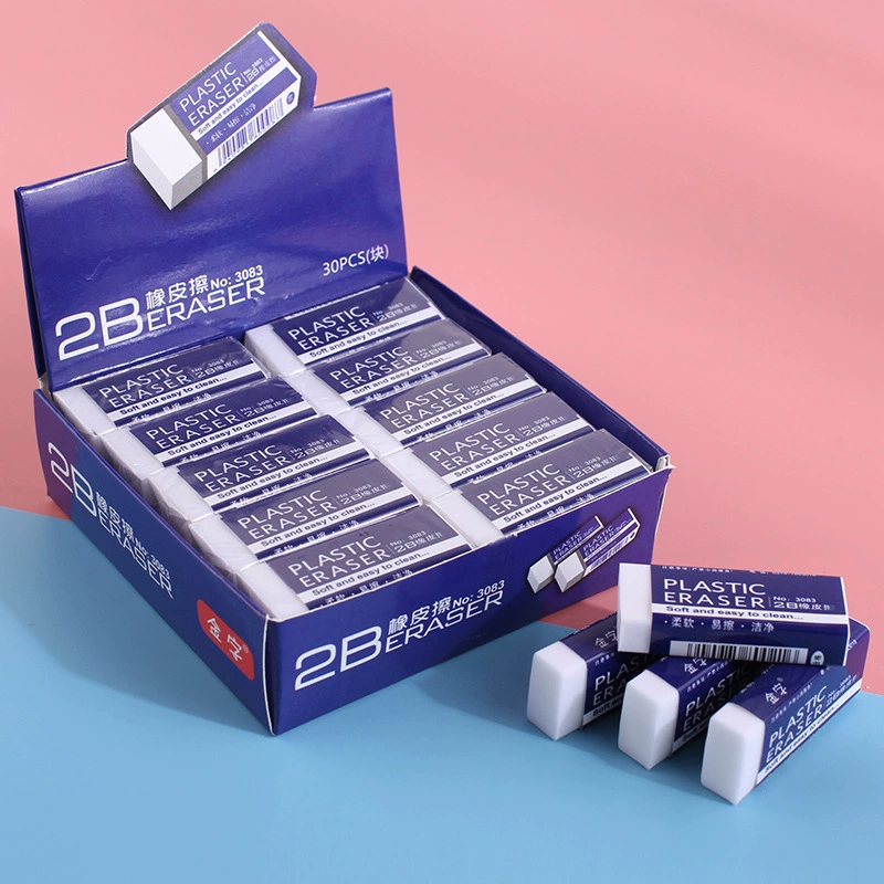 White children's eraser for elementary school students, wholesale
