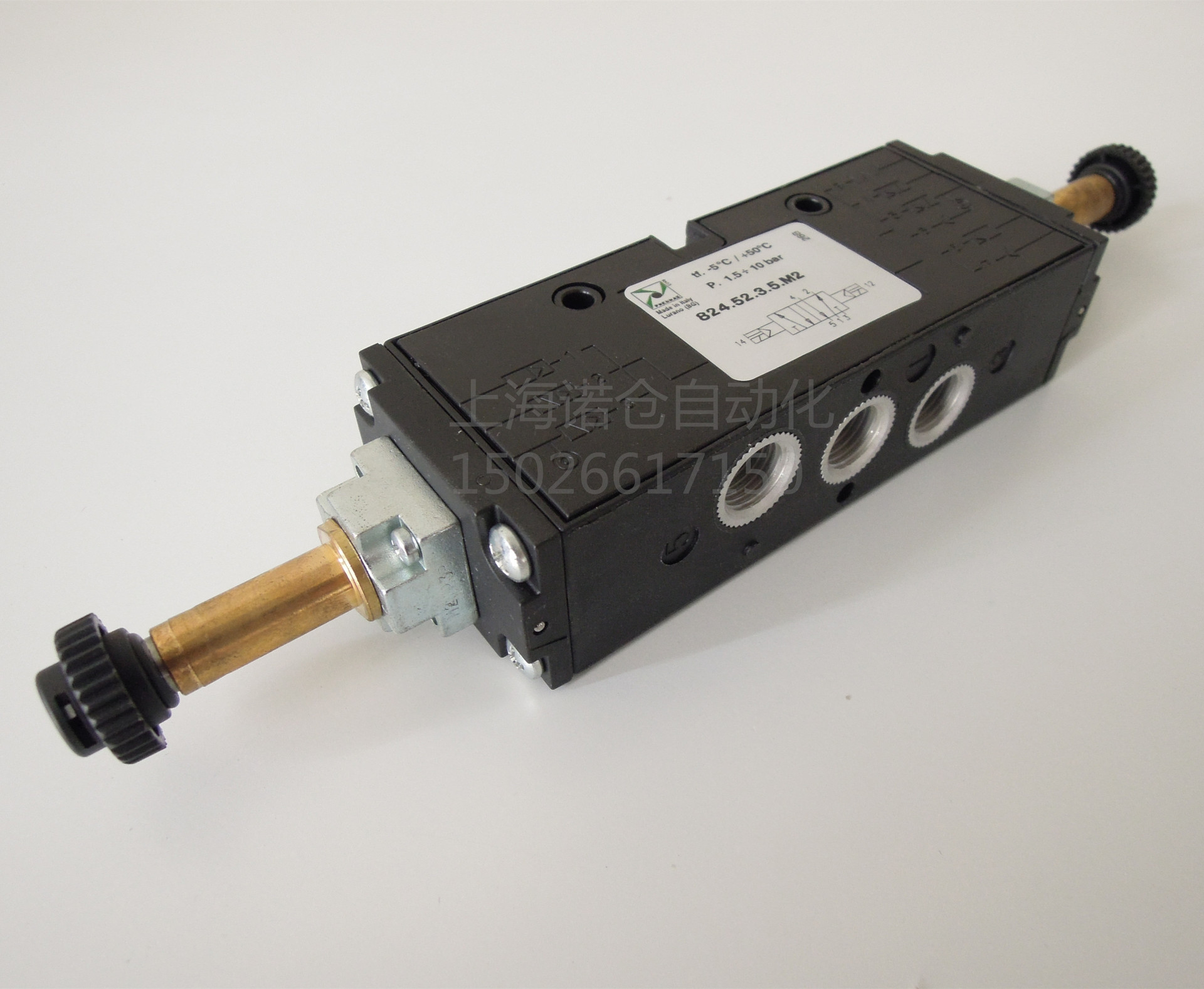 858/2.53.31.3.5.M2 PNEUMAX电磁阀 金属阀体坚固