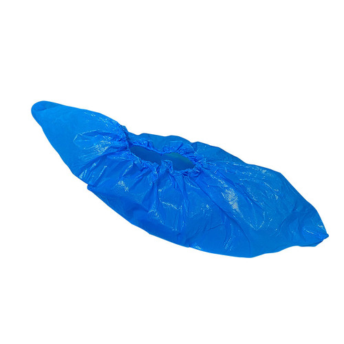 Factory direct sales disposable shoe covers thickened CPE plastic shoe covers 100 pieces packed 4g 3 2g dustproof, waterproof and anti-slip