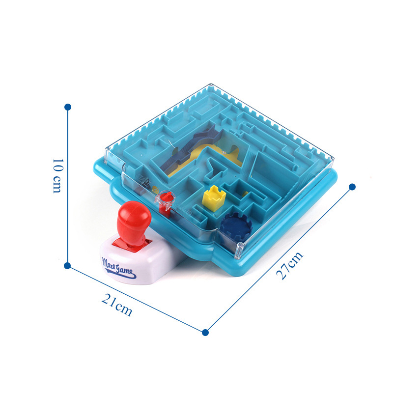Bola de equilibrio de inteligencia para niños Juguete de descompresión de laberinto de Palma Juego de laberinto de entrada de Castillo tridimensional 3D Comercio exterior