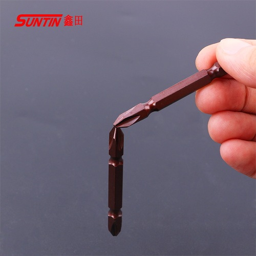 SUNTIN ten air-inlet bits, double-headed cross bits, PH2 screw bits, pneumatic bits, power tools