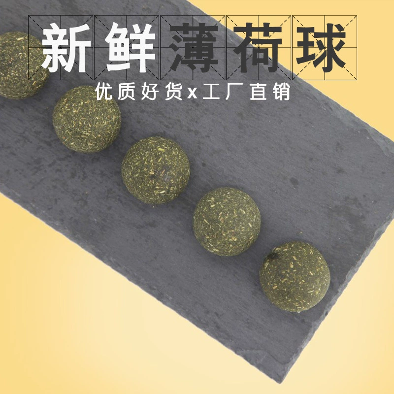 Свежая кошачья мята мяч кошка игрушка домашних животных моляры очищение зубов кошка Трава кошка закуска шерсть кошка мята