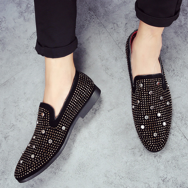 Fußballwettbewerb, Schönheit, Mode, Nachtclub, koreanische Version, lässiger Strass, personalisierte Schuhe, Friseur,_voghion.com