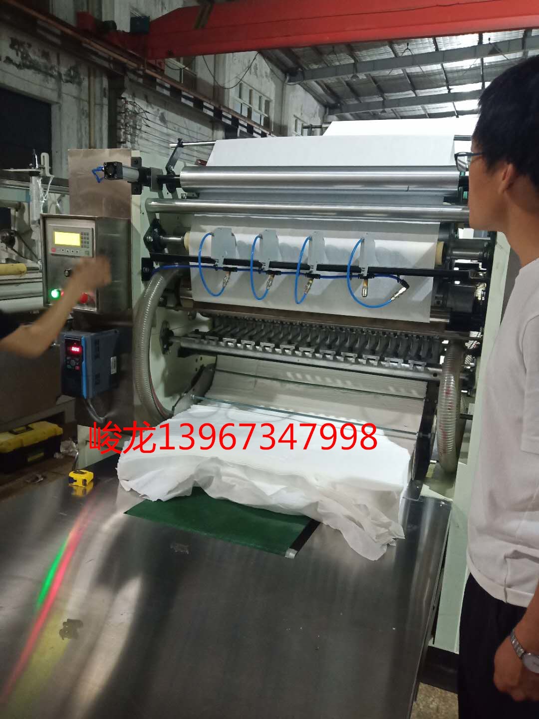 1浙江棉柔巾机器生产厂家 一次性洗脸巾机器设备