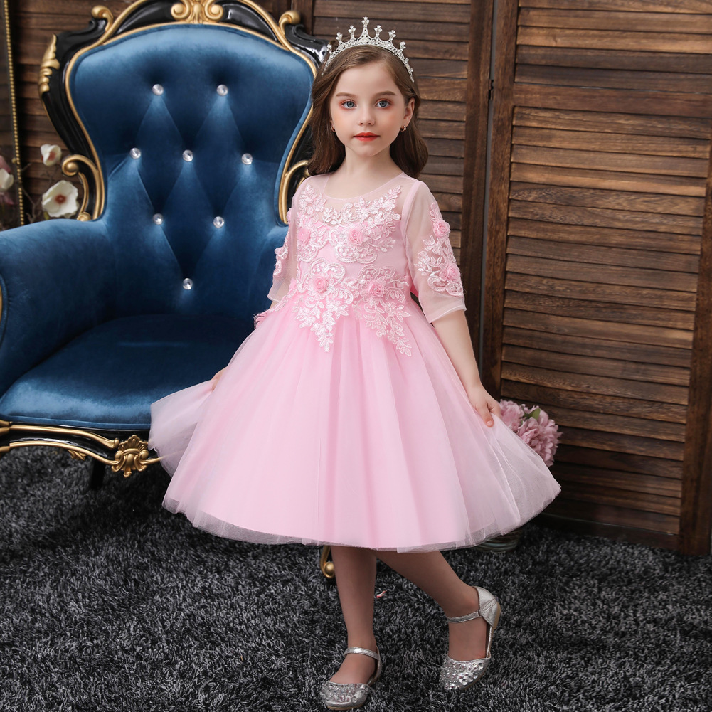 Children's dress Amazon hot princess dre...