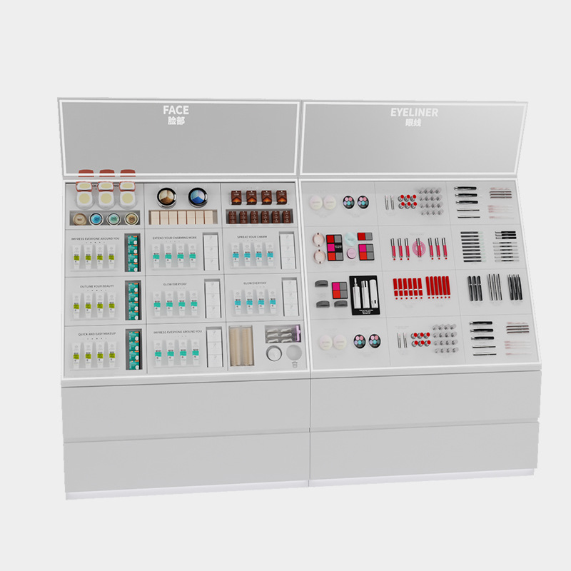 大沣定制彩妆柜化妆品货架护肤品展示柜