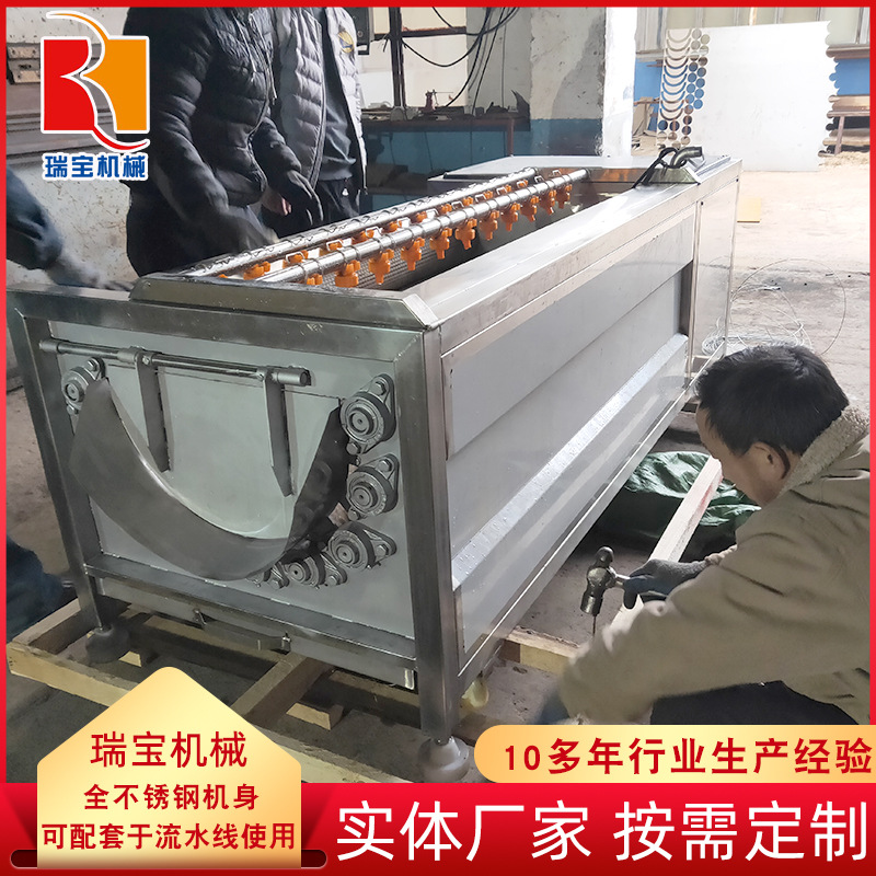 制造毛辊清洗机 青萝去去皮清洗机 马铃薯去皮清洗机
