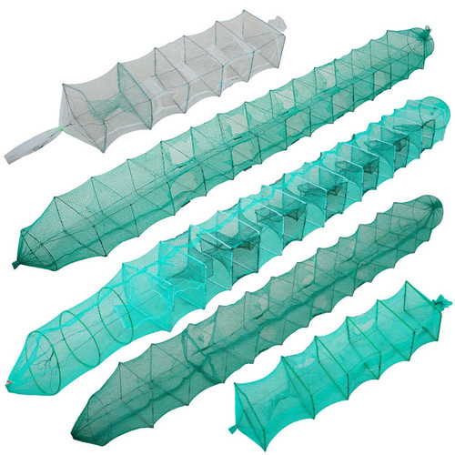 Shrimp cages, fishing nets, fishing nets, eel cages, crucian carp nets, shrimp nets, fish cages, fish protection fishing gear, breeding nets wholesale