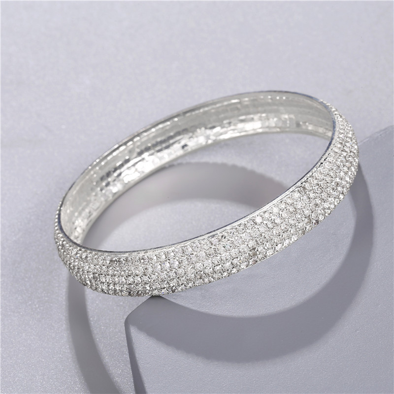 Zircon Simple Bracelet display picture 5