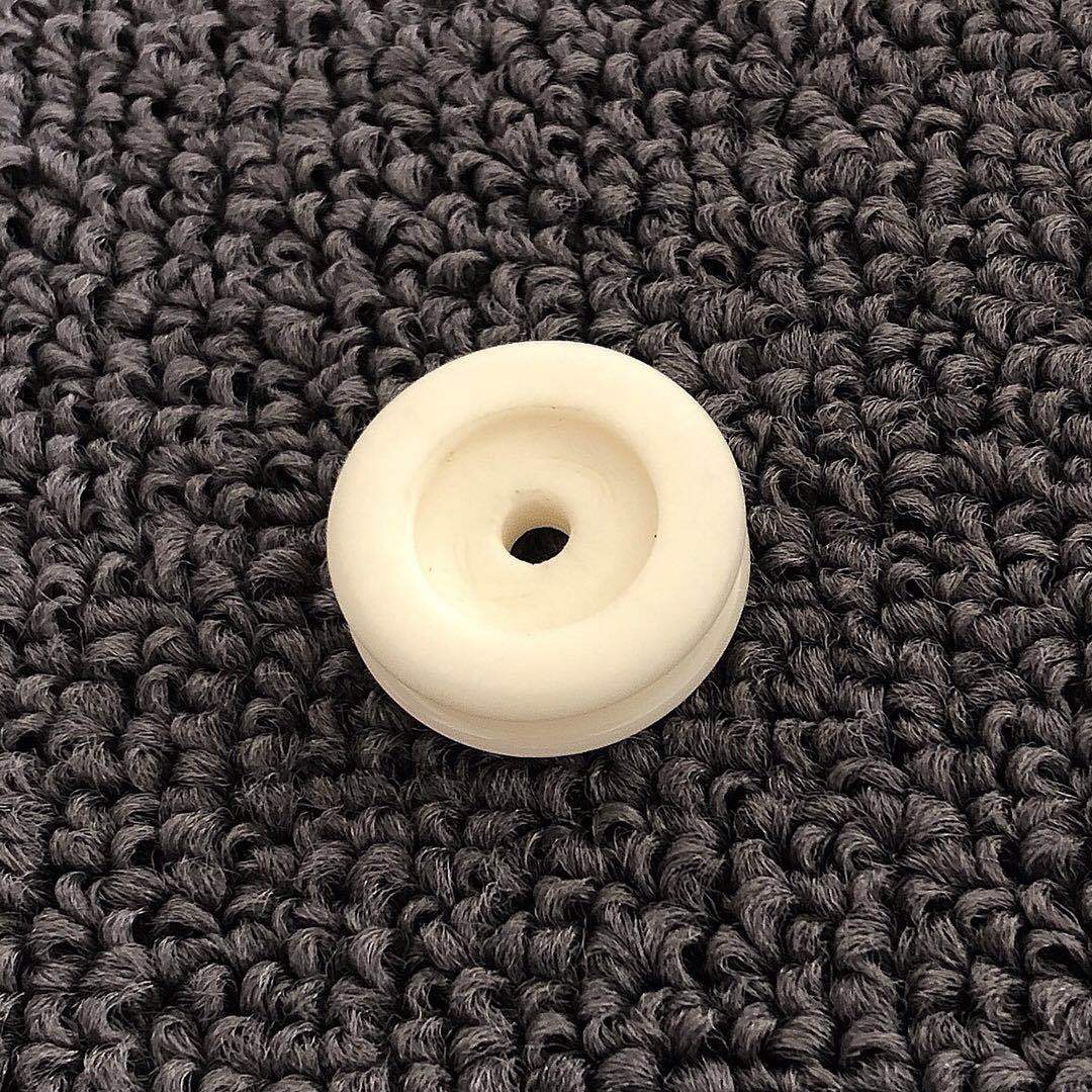 厂家供应犁地处理99氧化铝导丝轮/扁瓷轮 支持加工定制纺织陶瓷