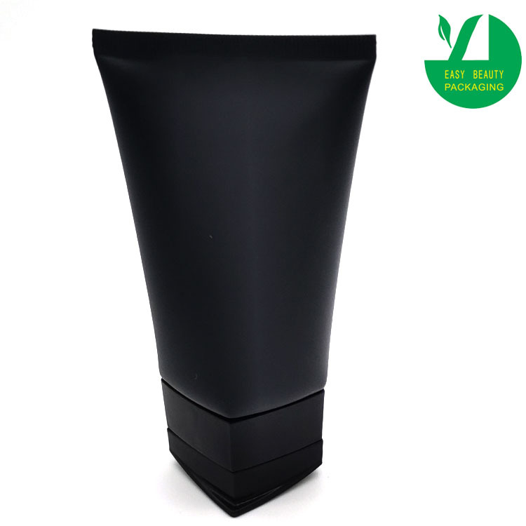 Black Plastic Empty Face Cosmetic Cream Tube for Skin Care