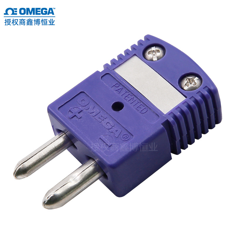 美国欧米热电偶连接器OSTW-E-M铠装温度探头接插件E型接线公插头