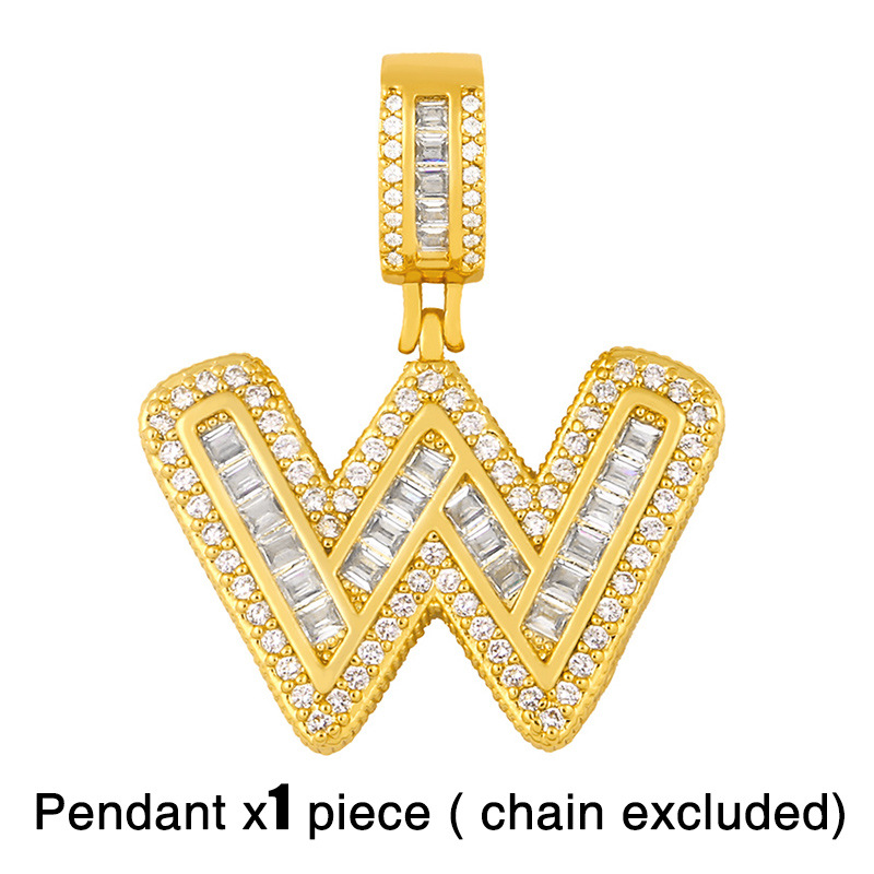 Hot Selling 26 English Letter Pendants Diy Necklace display picture 13