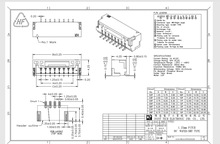 灿达HR A12514WR-S-05P 连接器 GH带扣 间距1.25mm 90度卧式贴片