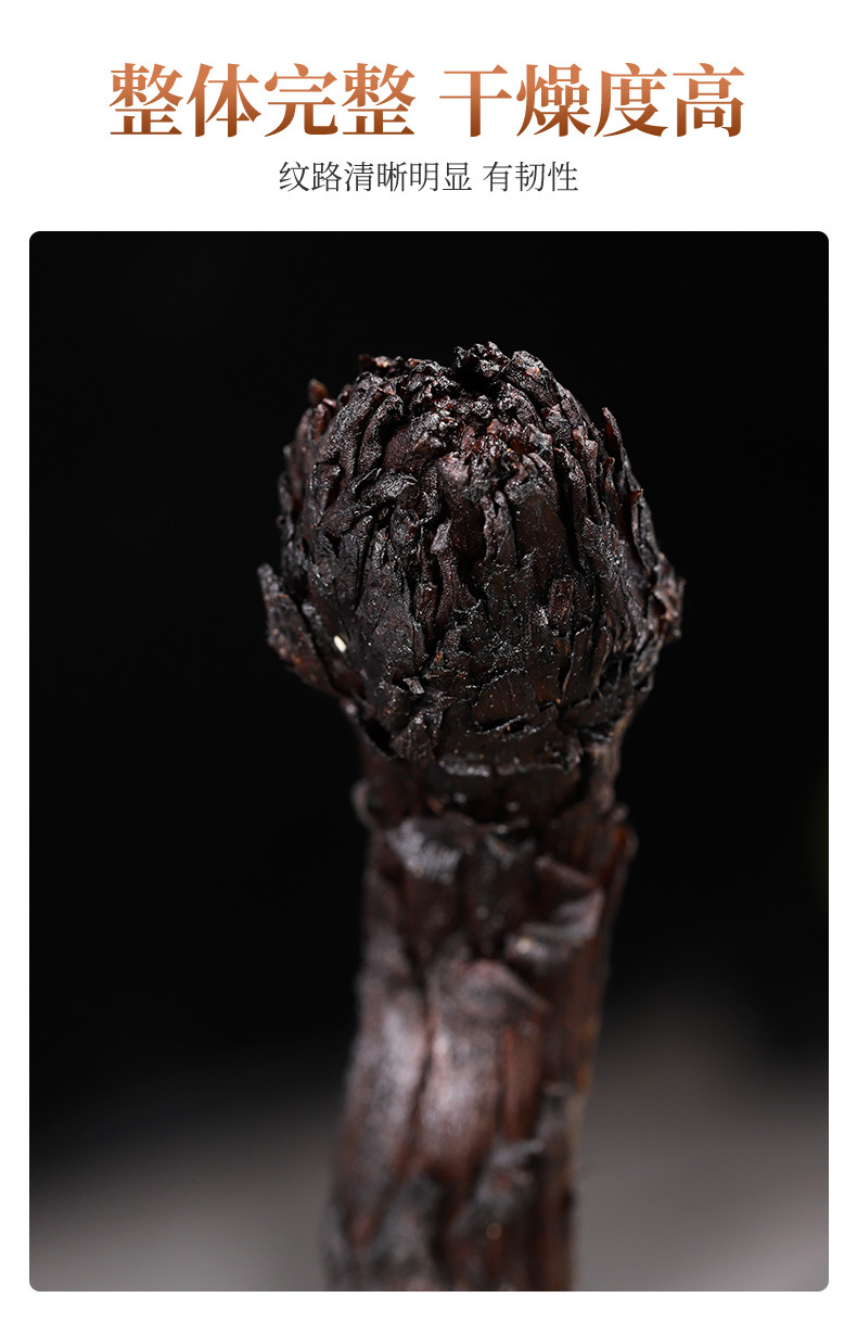 Rou Cong Rong Slices (Cistanche deserticola) — Dried Food Herb for Tea, Soup & Congee key features