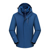 Autumn and winter outdoors Pizex men and women thickening Trine Twelve Set of parts Windbreak keep warm Removable Mountaineering suit coat