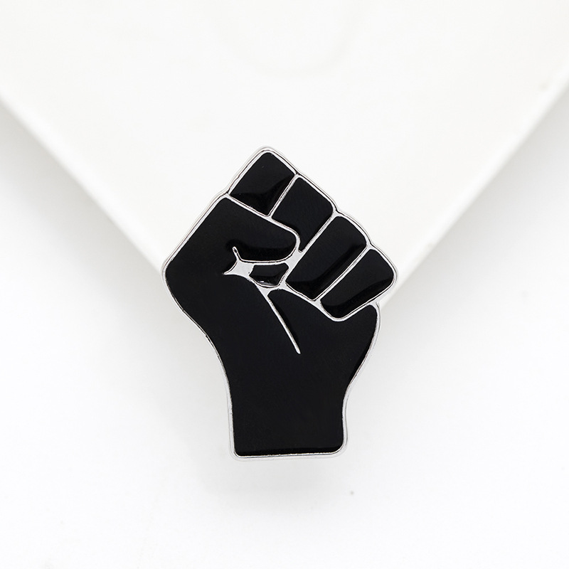 New  Proposes Unity Fist Alloy Brooch Wholesale Nihaojewelry display picture 4