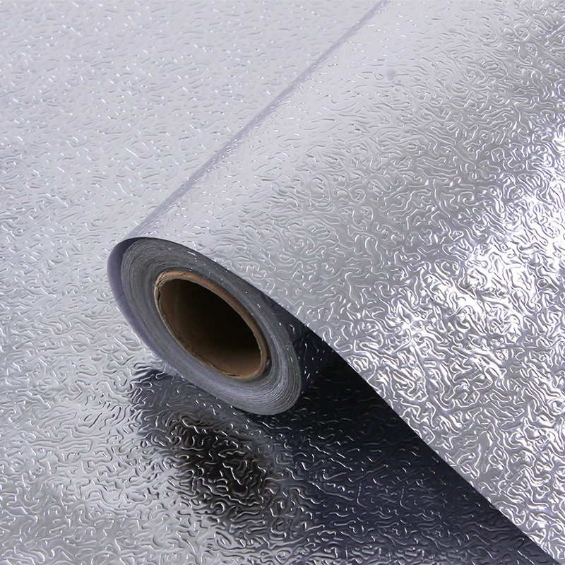 廚房防油貼紙家居翻新櫥櫃翻新貼紙防水防潮耐高溫自粘牆紙鋁箔紙