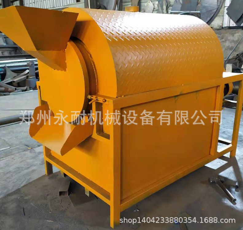 现货供应电热炒菜籽机 大豆菜籽炒货机 电加热半密封炒油菜籽机器