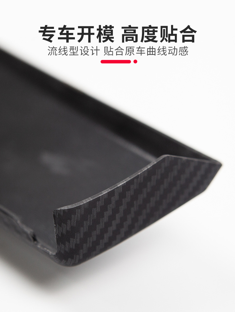 Suitable for Tesla's New Model Y3 Dashboard Trim Strip, New Model 3 Door Interior Center Console Sticker Dashboard