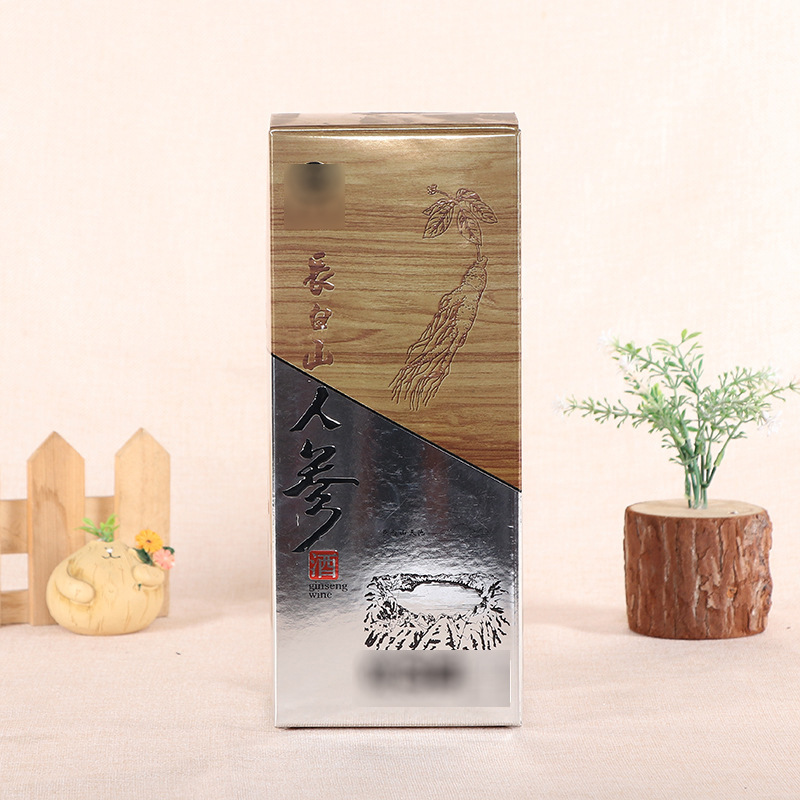 厂家批发白酒包装盒定制金卡纸板礼品纸盒烫金凹凸酒盒品质保证